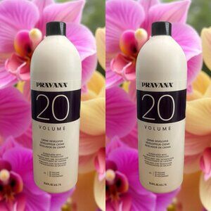 Pravana 20 Volume Creme Developer 33.8 oz_ 2 units
